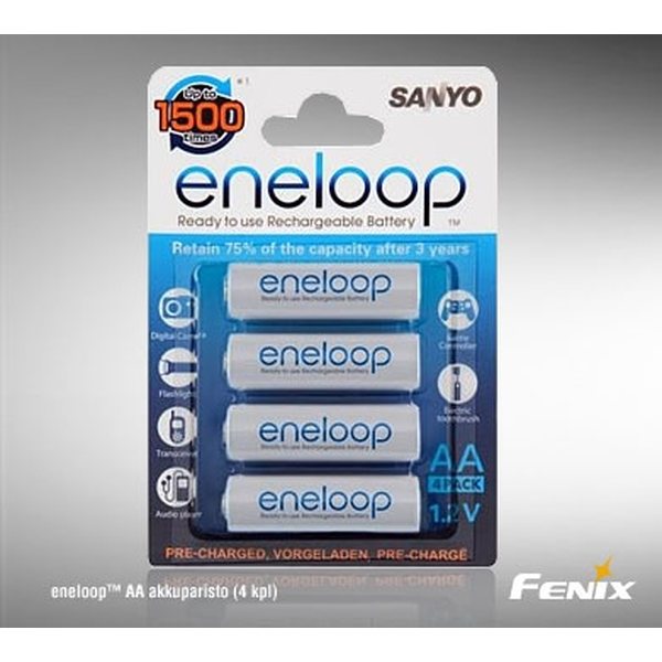 Sanyo Eneloop AA 4 pcs