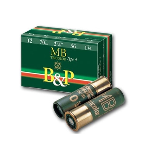 B&P Tricolor 12/70 36 g 10 pcs