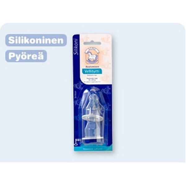 Silikoninen anatominen vellitutti, 2 kpl