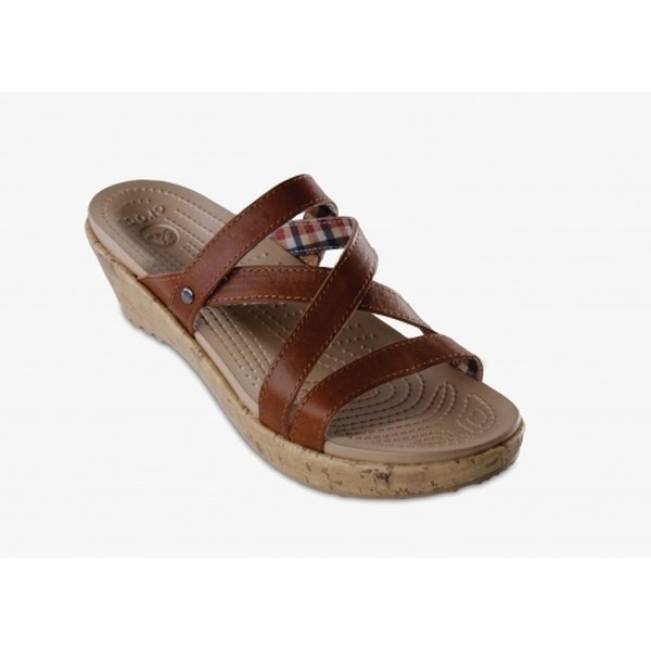 Crocs A-leigh Mini Wedge Leather
