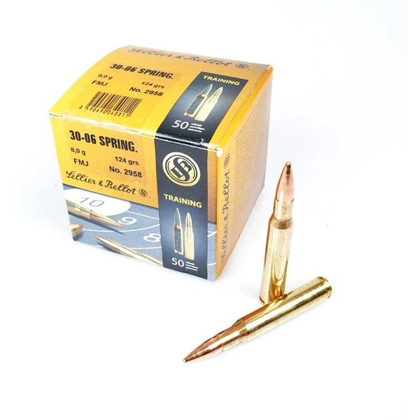 Sellier & Bellot .30-06 FMJ 8,0g training 50pcs