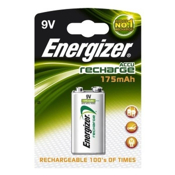 Energizer Ladattava paristo 9V 175 mAh