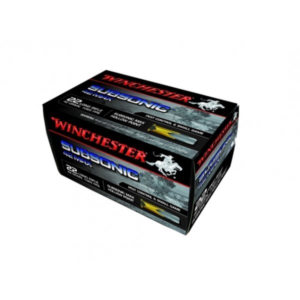 Winchester .22 LR Subsonic Hollow Point 325m/s (1065fps) 2,72g, 50kpl
