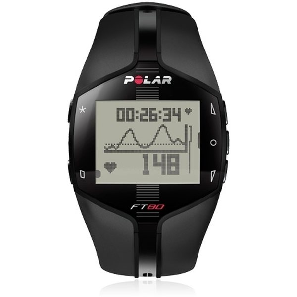 Polar FT80 mustalla taustalla TAKUUHUOLLETTU