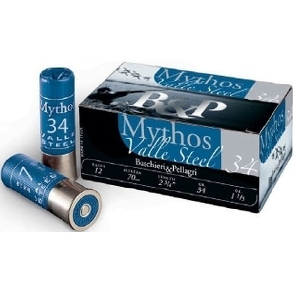 B&P Mythos Valle Steel 34g 12/70 10pcs