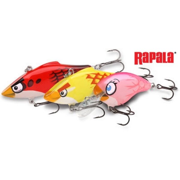 Rapala Angry Birds Boomerang Green Bird Lure Walleye Fishing