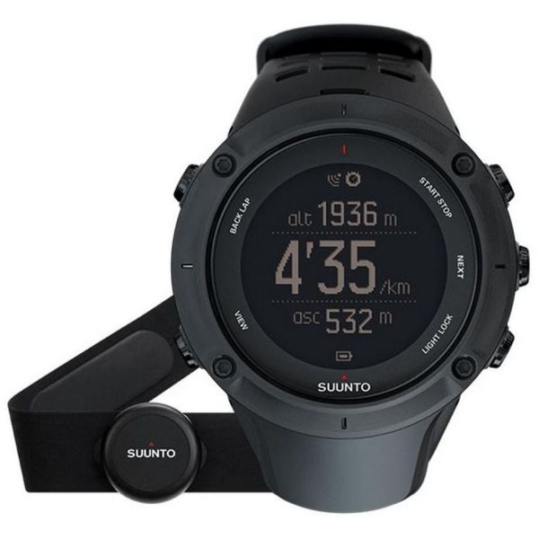 Suunto Ambit3 Peak Black HR (mukana sykevyö)