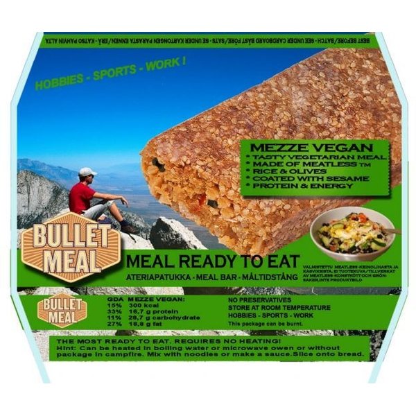 Bullet Meal Mezze Vegan 160g, 300kcal
