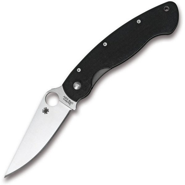 Spyderco Military Model, G-10 Handle, Plain