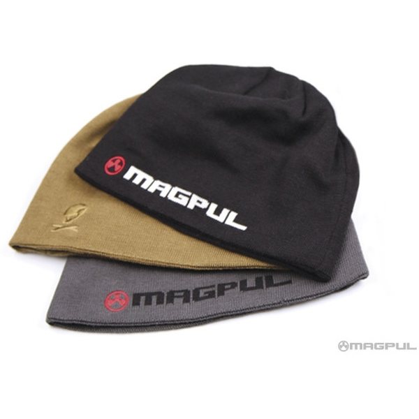 Magpul Logotext Skull Beanie