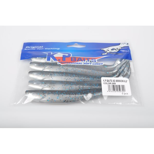 Pro Kalastus K.P Baits XO Minnow 6,5" 5kpl