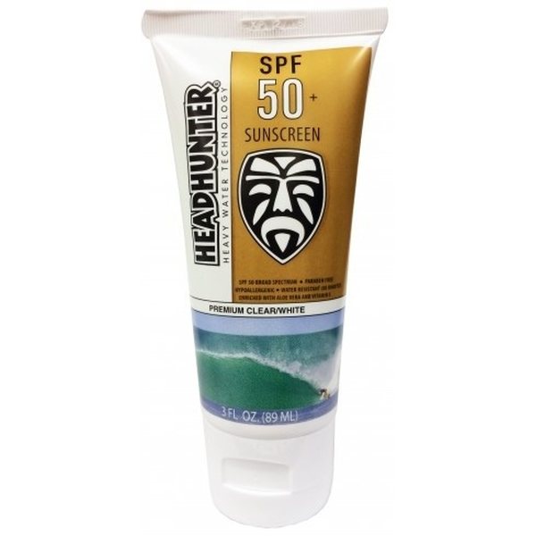 headhunter spf 50 clear sunscreen