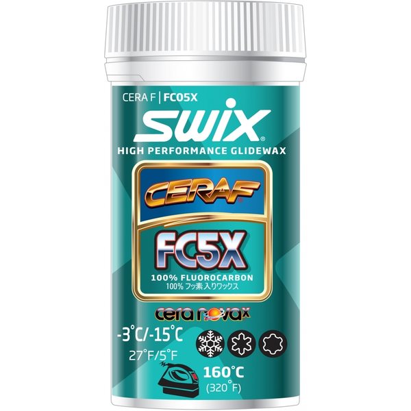 SWIX CERA F FC100 30g スキー用ワックス SWIX CERA F FC100 30g スキー用ワックス