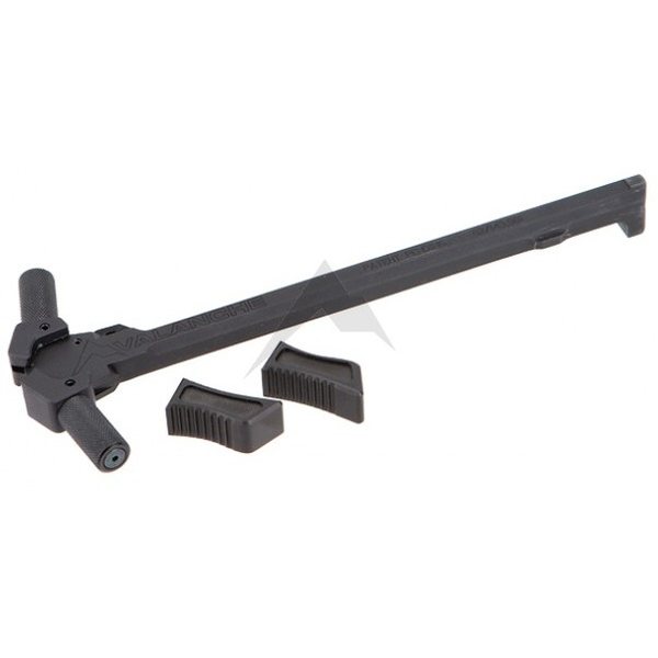 Rainier Arms Avalanche A.I. (Ambidextrous Interchangeable) Charging Handle 5.56 Knurled and Tac Latch in Black