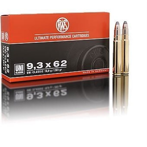 RWS 9,3x62 Uni Classic 19.0g 20pcs