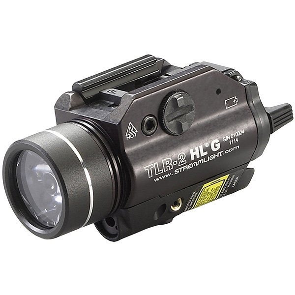 Streamlight TLR-2HL G Rail Mounted Flashlight w/Green Laser