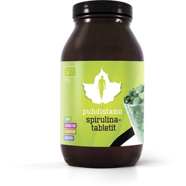 Puhdistamo Spirulina-tabs 100g