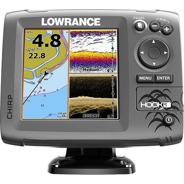 Lowrance Hook - 5x Karttaplotteri / Kaikuluotain (DEMOLAITE)