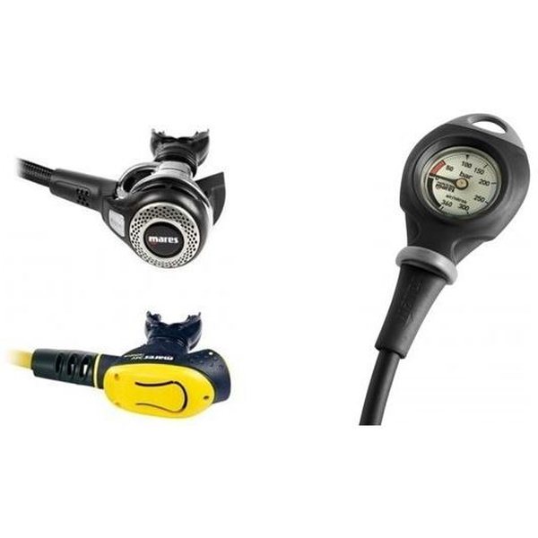 Mares Abyss 22 with Octopus MV Combo + Mission 1 Compact package