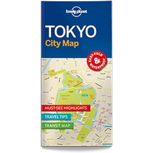 Lonely Planet Tokyo City Map