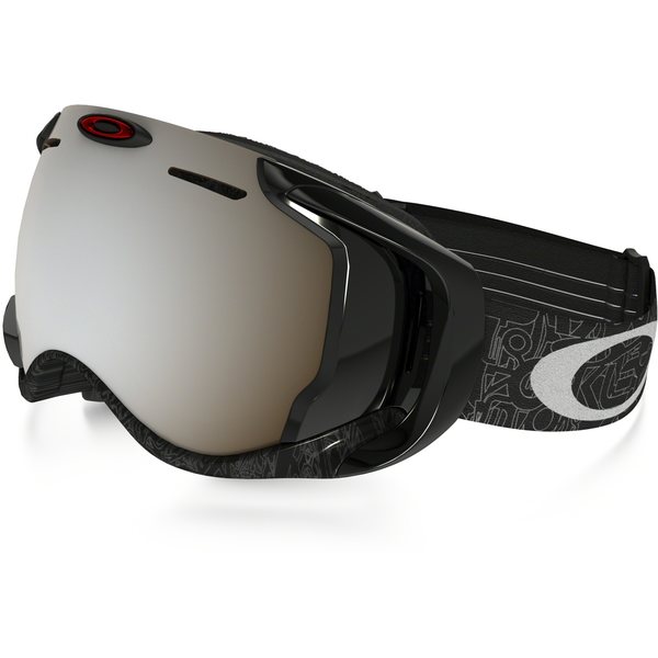 Oakley Airwave 1.5 Silver Text w/Black Irid