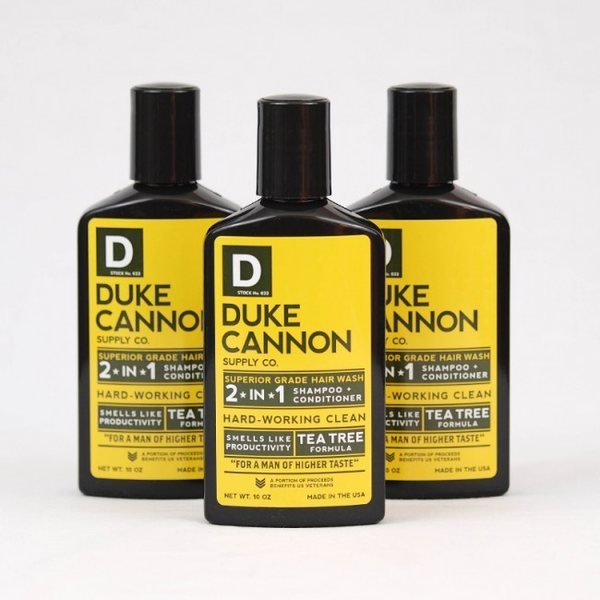 Duke Cannon Superior Grade 2-in-1 Tea Tree Hair Wash