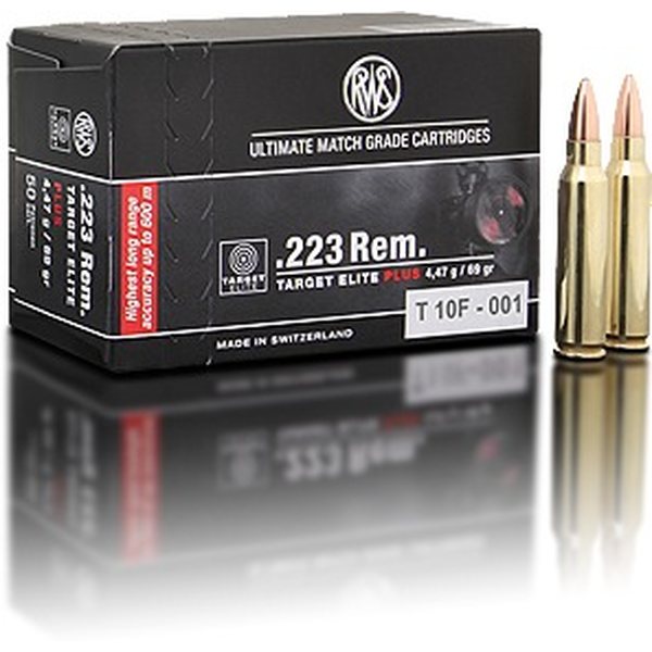 RWS .223 Rem Target Elite 4,47g/69gr 50kpl