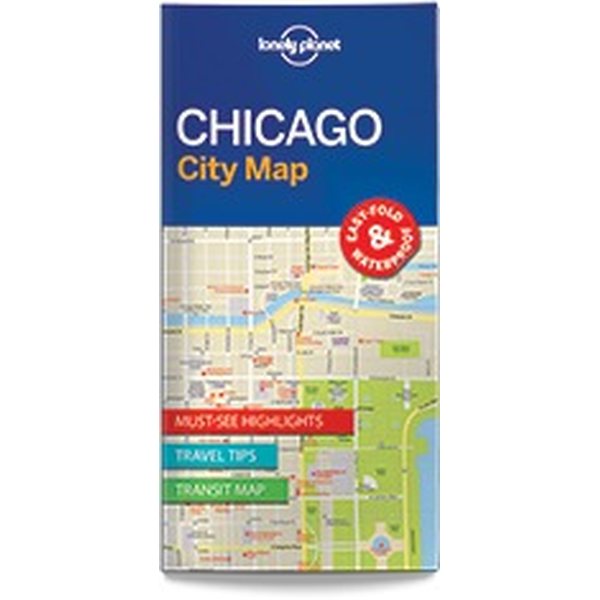 Lonely Planet Chicago City Map