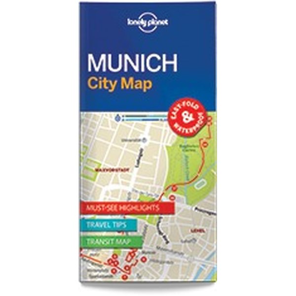 Lonely Planet Munich City Map