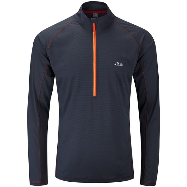 Rab Interval LS Zip Tee