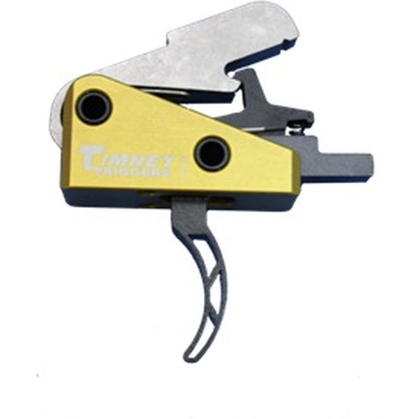 Timney Triggers AR-15 Skeleton Small pin 3 lb Trigger - Yellow