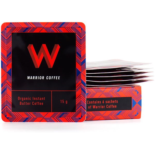 Warrior Coffee Original Butter Coffee, 6x15g (L,G)