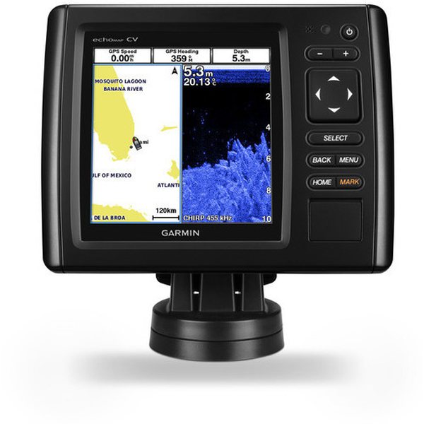 Garmin echoMAP CHIRP 52dv GT20-TM kaikuanturilla
