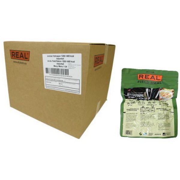 Real Turmat Full Meal Basic Kit, 40 pcs