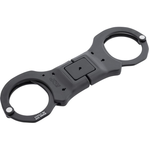 ASP Handcuffs Rigid with Rigid Lock Black/Silver