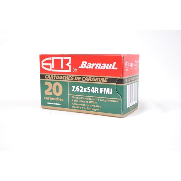 Barnaul 7,62 x 54R FMJ 20 kpl