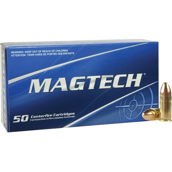 Magtech 9MM PARA-9B FMC 124 GR 8.03G 50 pcs