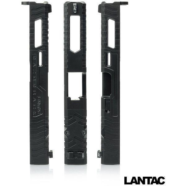 Lantac Razorback™ Glock 17 Windowed Upgrade Slide Assembly, Gen 4