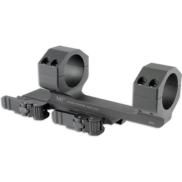 Midwest Industries 30MM QD Scope Mount with 1.4-in Offset-Black