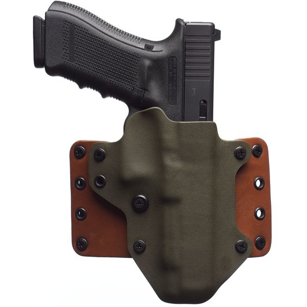 BlackPoint Tactical Leather Wing Holster, Right handed, 1.75" belt loops