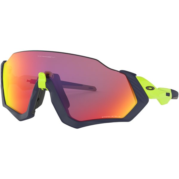 Oakley Flight Jacket, Matte Navy, Retina Burn w/ Prizm Road
