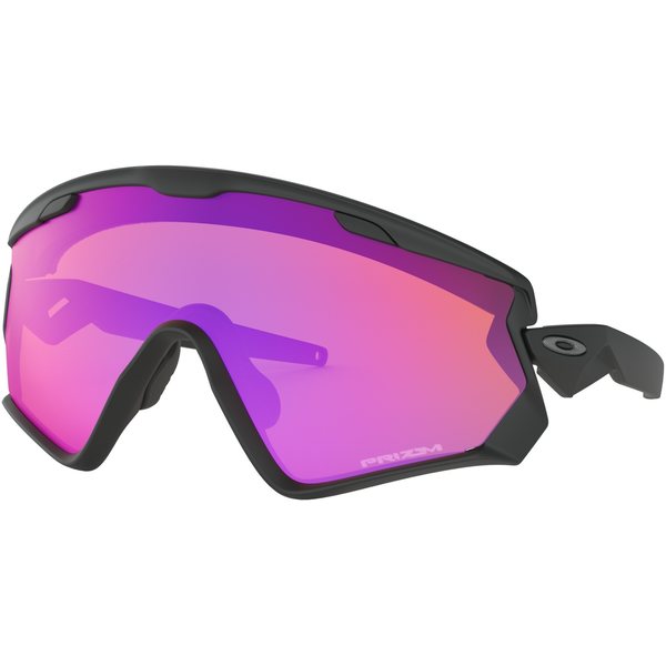 Oakley Wind Jacket 2.0, Matte Black w/ Prizm Trail