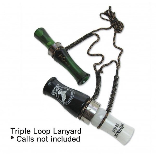 Buck Gardner Calls Triple Loop Call Lanyard