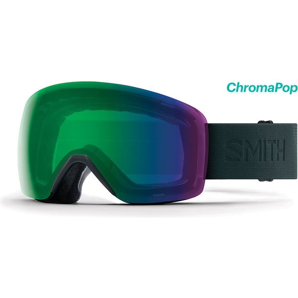 Smith Skyline, Deep Forest Flood /ChromaPop Everyday Green Mirror