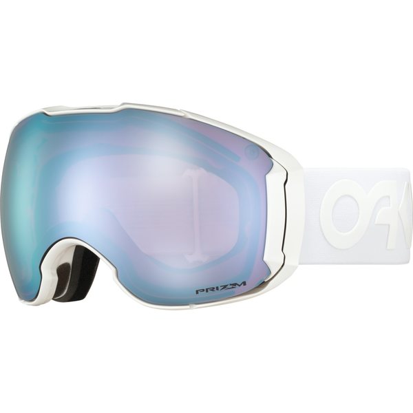 Oakley Airbrake XL, Factory Pilot Whiteout w/ Prizm Sapphire Iridium & HI Pink Iridium