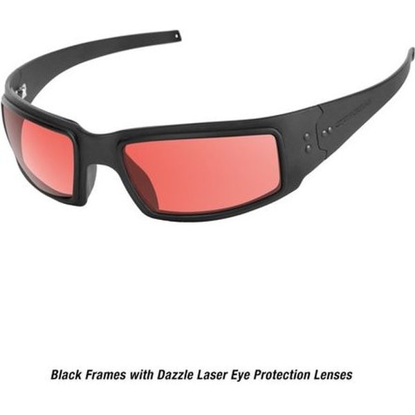 Ops-Core Mk1 Performance Protective Eyewear - Black Dazzle Laser Protection Lenses only