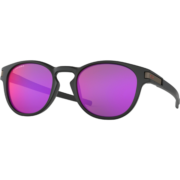 Oakley Latch, Matte Black/Translucent Red w/ Prizm Road