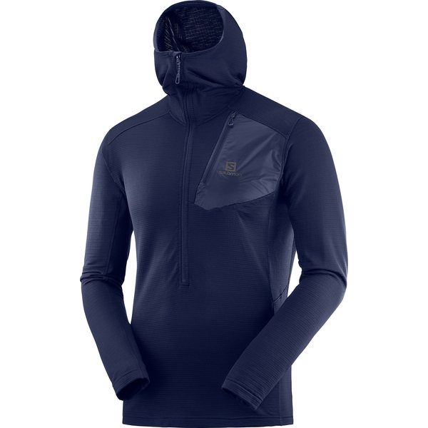 Salomon Grid HZ Mid Hoodie M