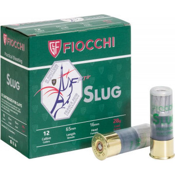 Fiocchi Slug Practical Shooting 12/65 28g 25unités