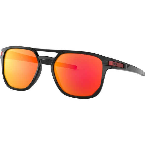 Oakley Latch Beta, Polished Black w/ Prizm Ruby